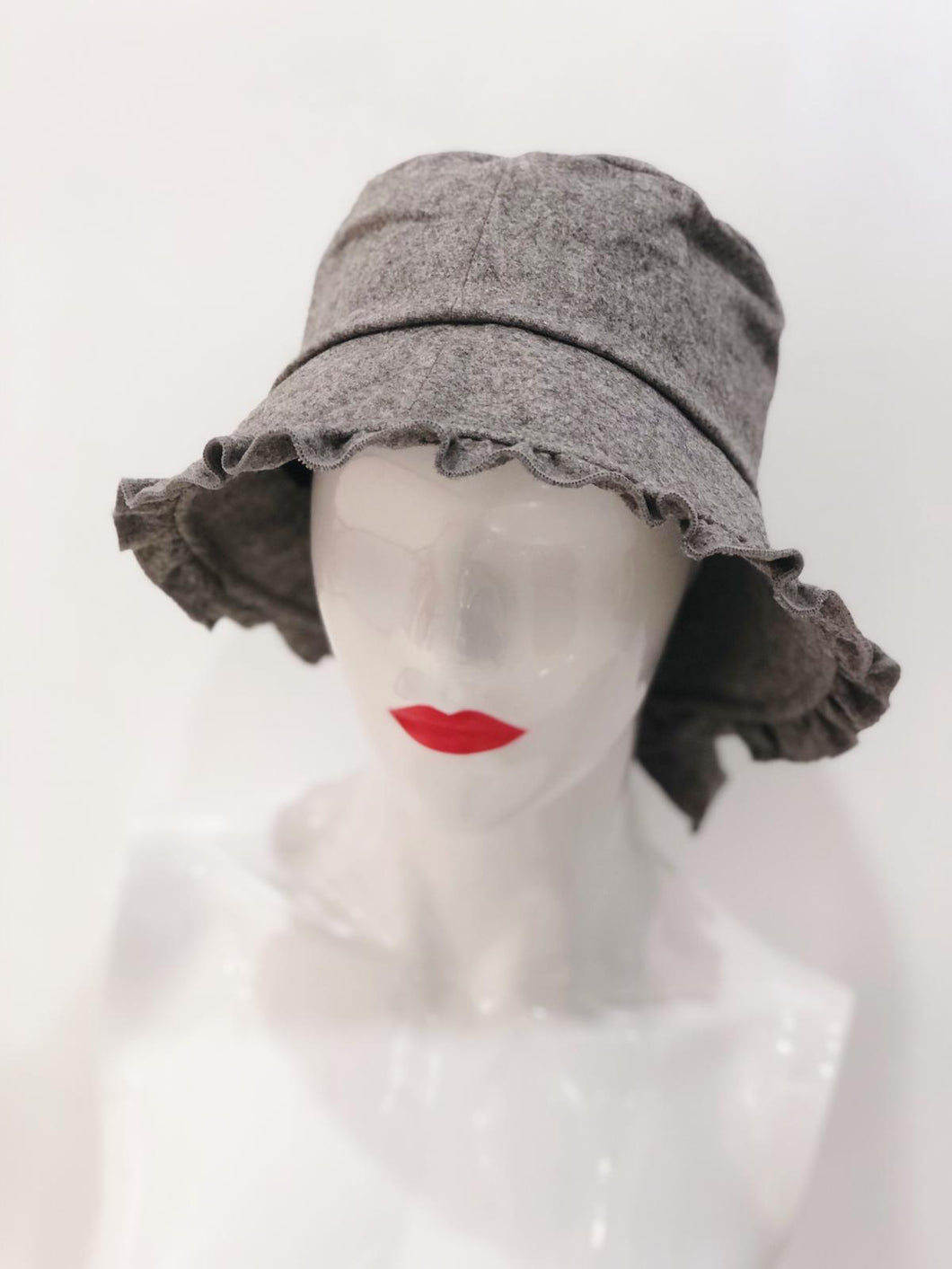 'Macy' Grey Bucket Hat