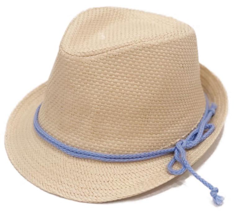 Baby Blue Nautical Fedora