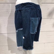 Load image into Gallery viewer, Sequin Denim Italian Shorts
