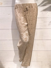 Load image into Gallery viewer, Beige Lace Italian Pant
