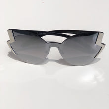 Load image into Gallery viewer, Silver &#39;Lighting&#39; Reflective Mirror Sunglass
