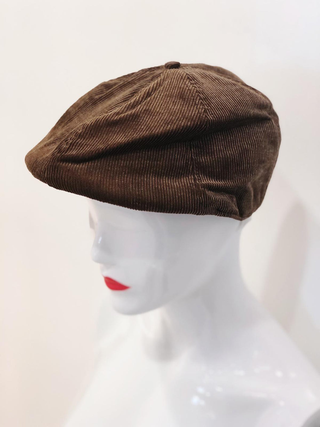 'Blaze' Brown Soft Beret